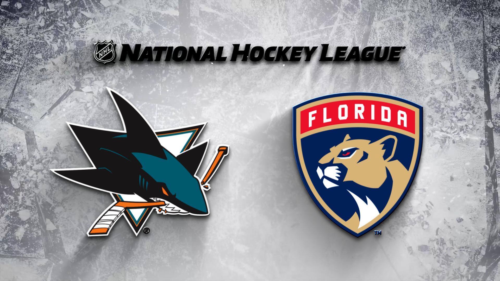 Florida Panthers vs. San Jose Sharks