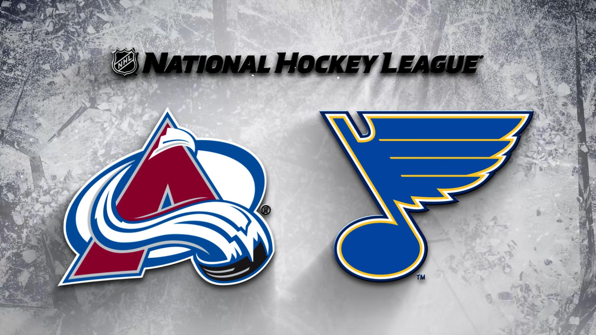 St. Louis Blues vs. Colorado Avalanche
