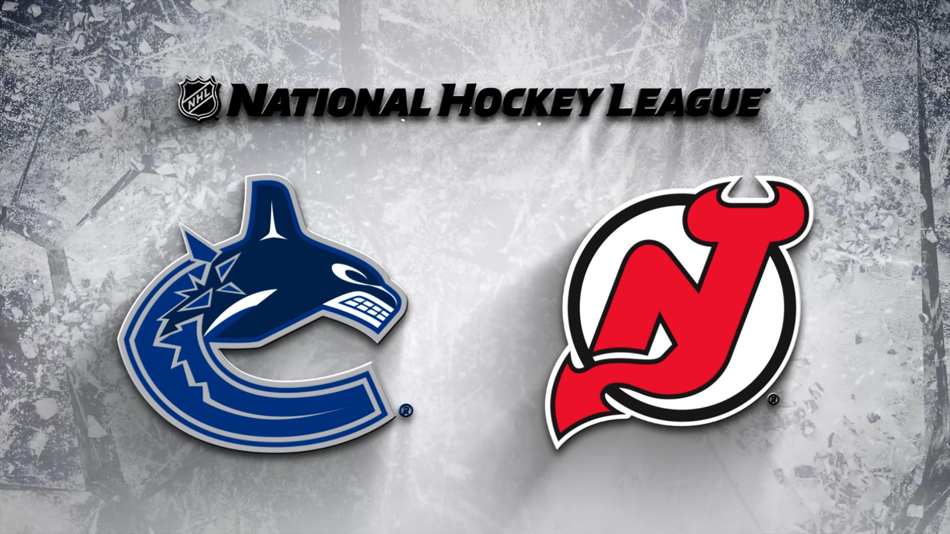 New Jersey Devils vs. Vancouver Canucks